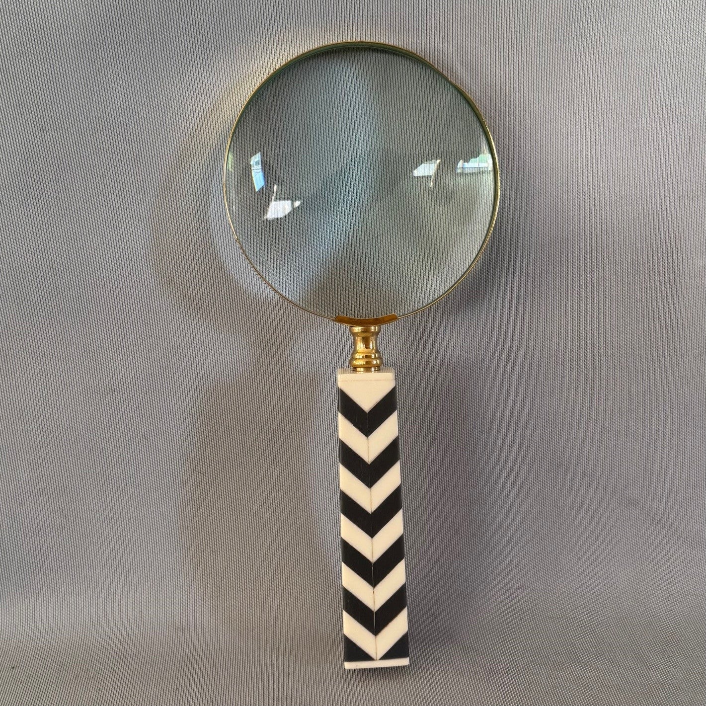 Magnifying glass Zebra Pattern 100mm