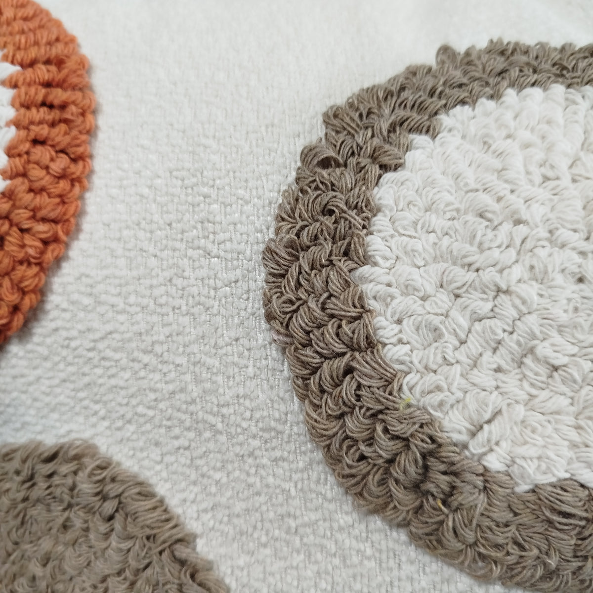 Terracotta Pebble Lumbar Cushion