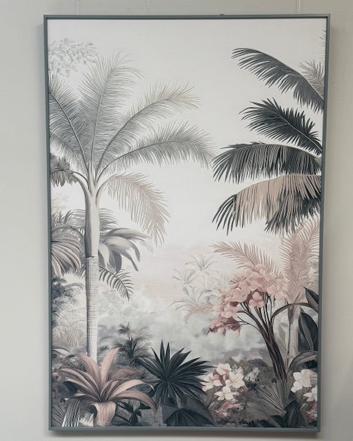 Framed Wall Art - Botanical Jungle 120cm x 80cm