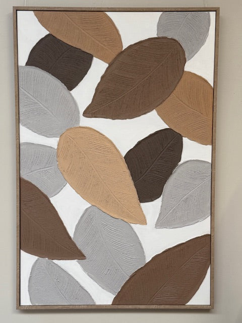Framed Multi Leaf 80cm x 120cm