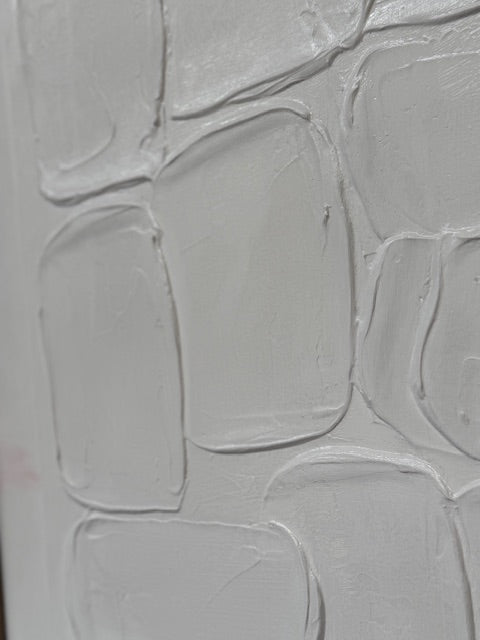 Framed Assorted White Rectangles 60cm x 90cm