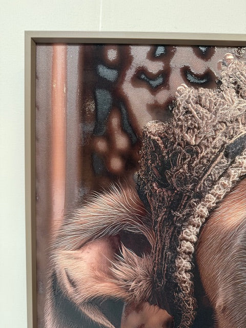 Framed Wall Art - Your Highness Dog 60cm x 80cm