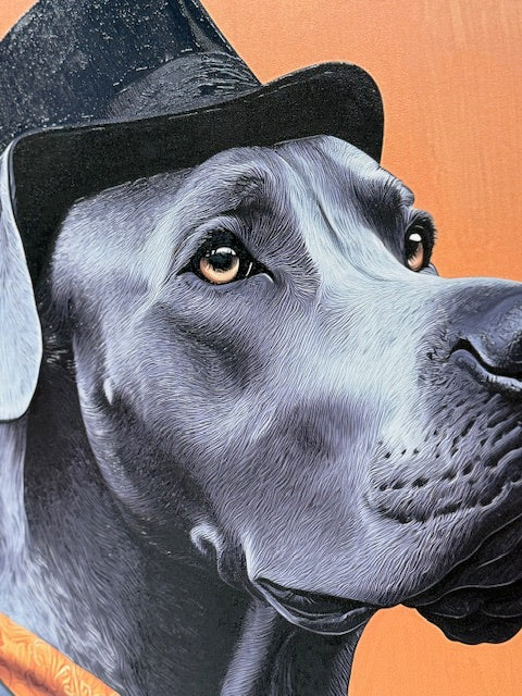 Framed Wall Art - The Great Dane 60cm x 80cm