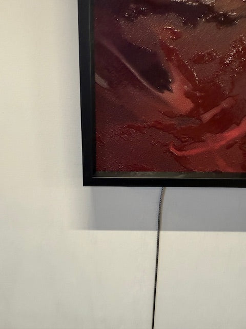 Framed Wall Art - Pigeon Pooping