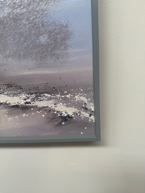 Framed Wall Art - Waves Breaking 60cm x 80cm