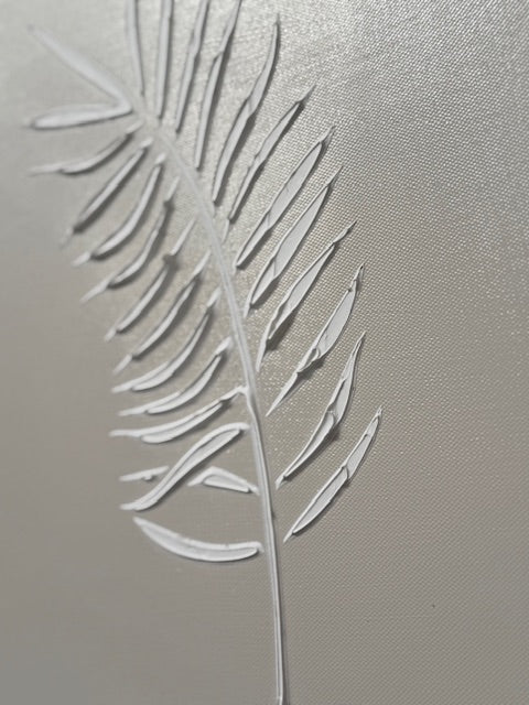 Framed Leaf Two 40cm x 50cm