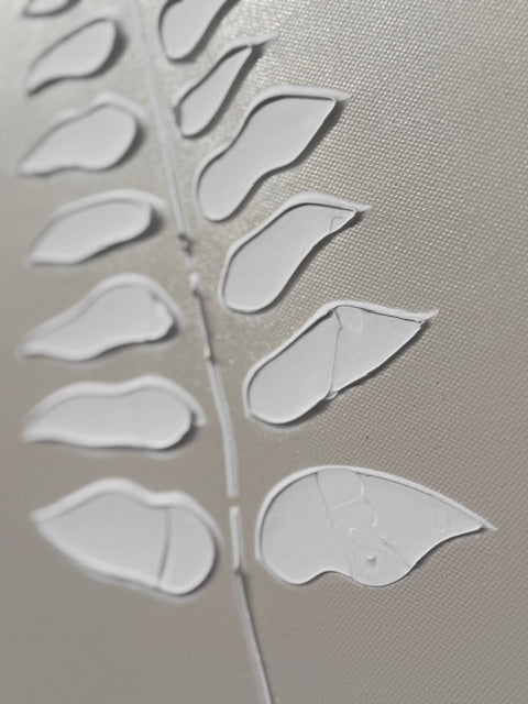 Framed Leaf Four 40cm x 50cm