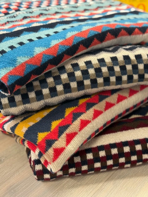 Assorted Throw Rugs 200cm by 125cm