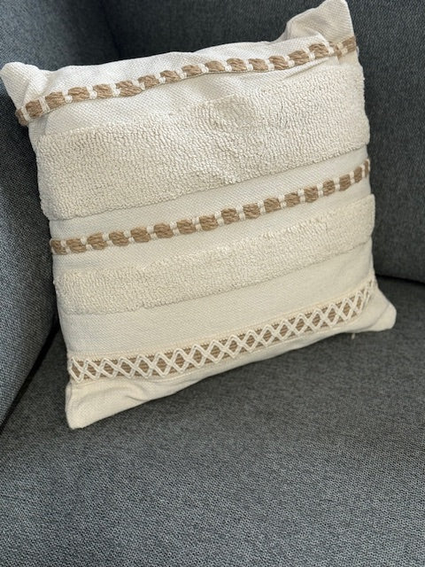 Cushion - Assorted White/Beige Cushions