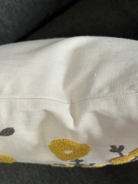Cushion - Mustard Flower Cushion-Square