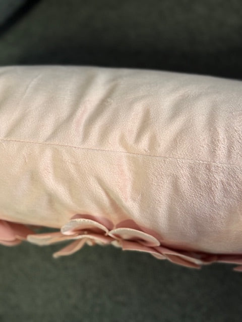 Cushion - Pink Flower Rectangle Cushion