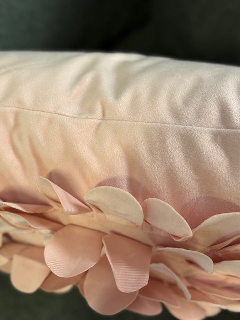 Cushion - Pink Flower Cushion-Square