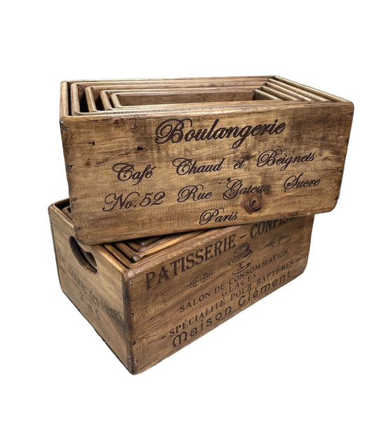 Box With Hole Handles