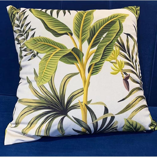 Cushion - Botanical Leaf Cushion-Square