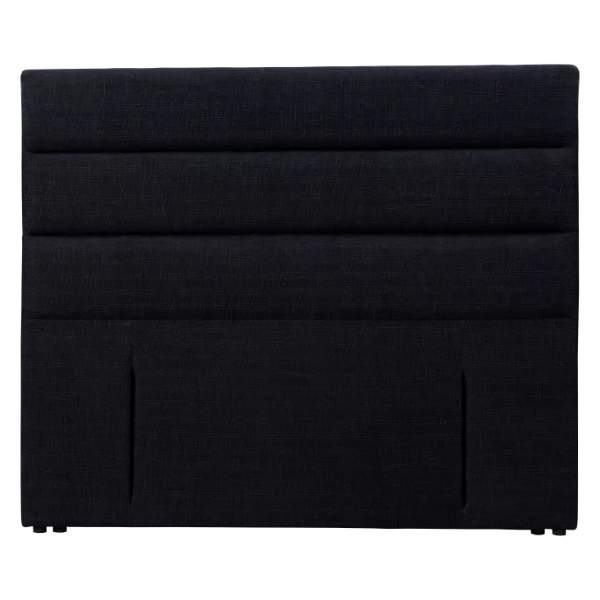 Headboard - Kingsland Charcoal Black Headboard - Single to Super King