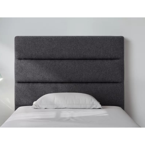Headboard - Kingsland Midnight Grey Headboard - Single to Super King