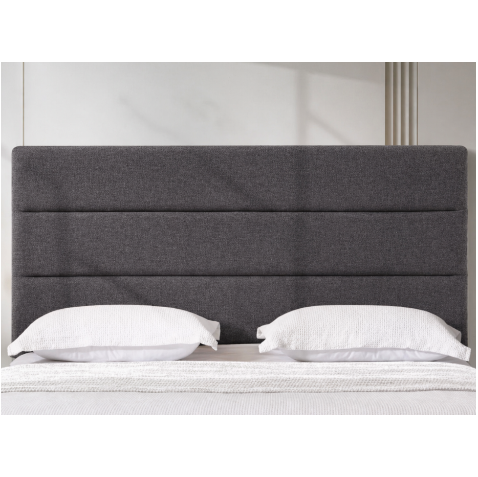Headboard - Kingsland Graphite Grey Headboard - Single to Super King
