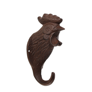 Hook - Cast Iron Rooster Hook