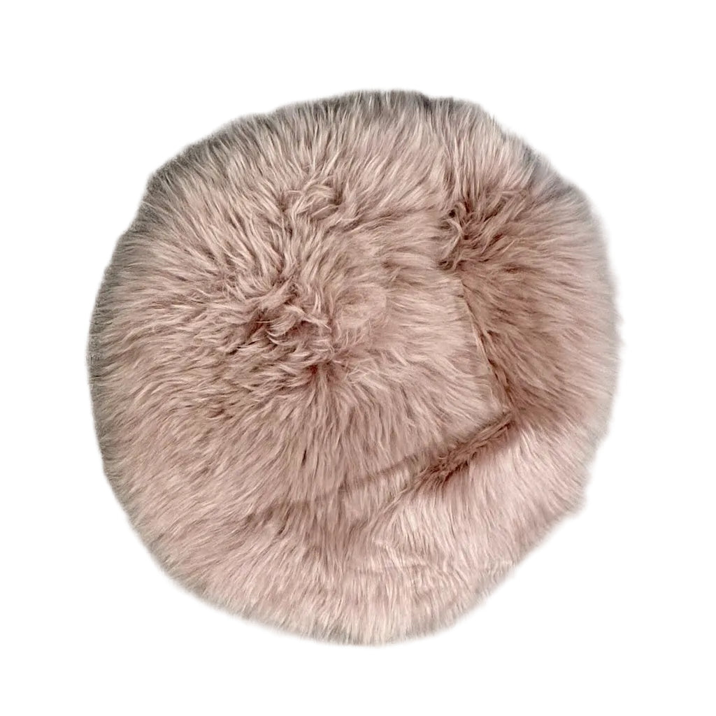 NZ Wool Seat Pad – Rose