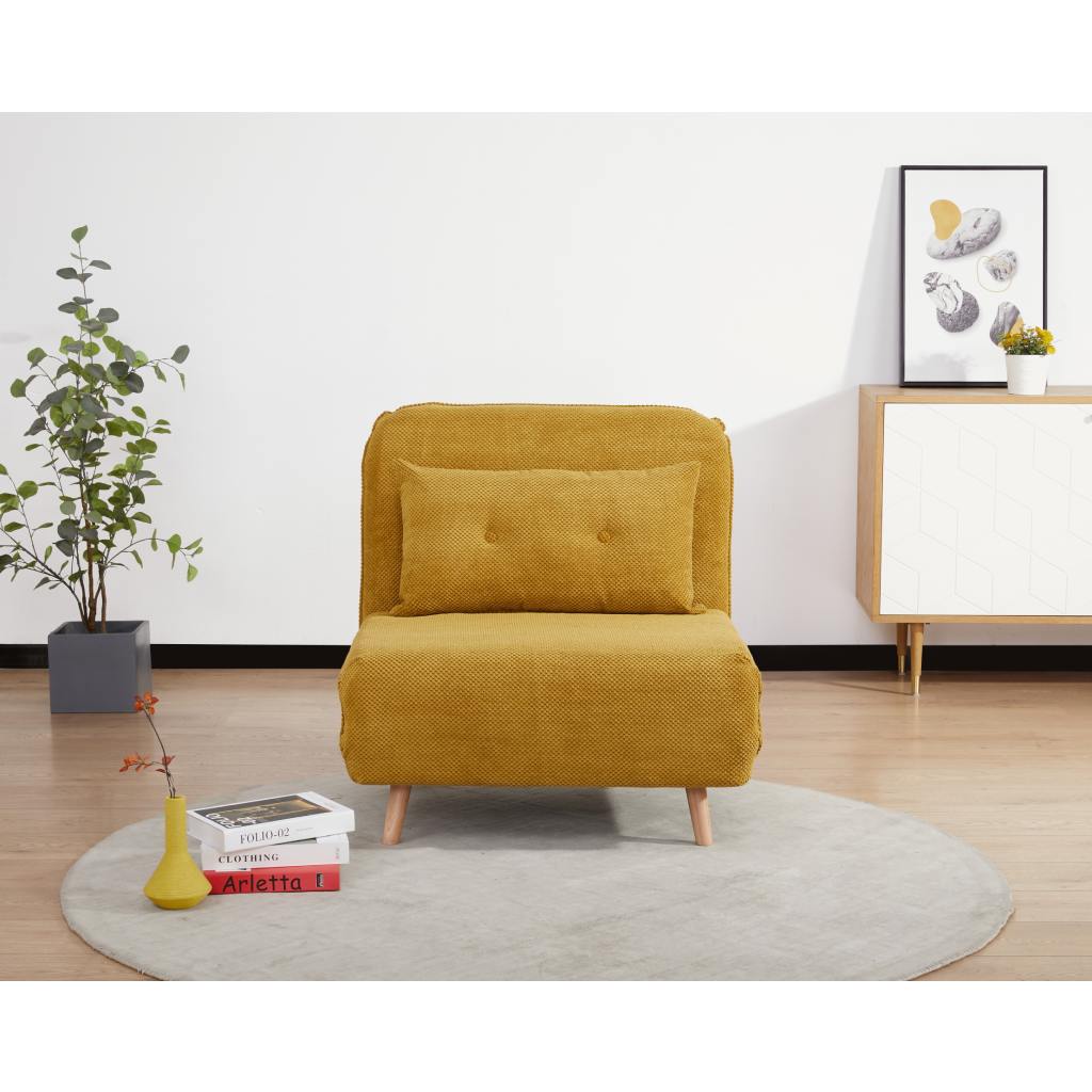 Lily Bed Sofa Yellow