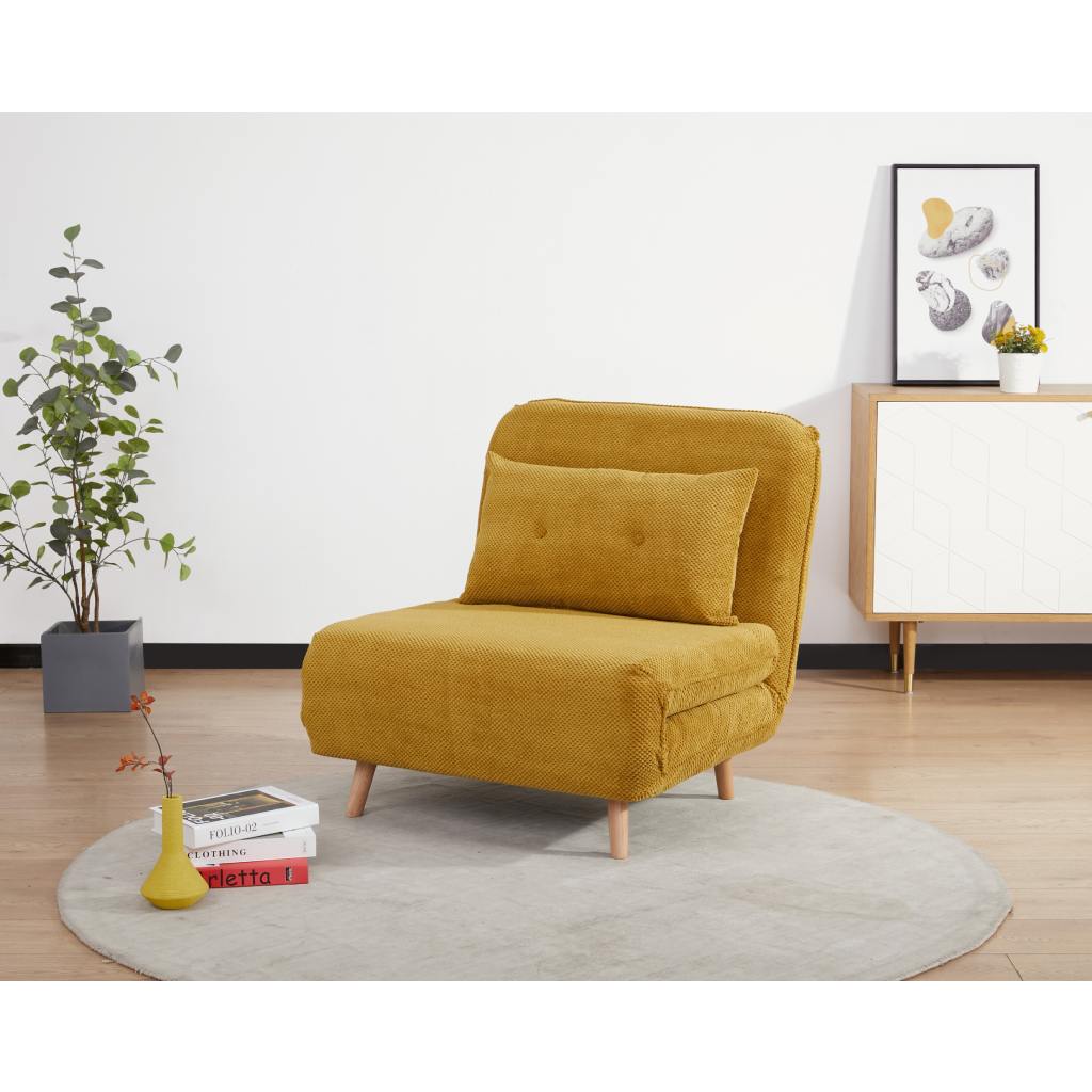 Lily Bed Sofa Yellow