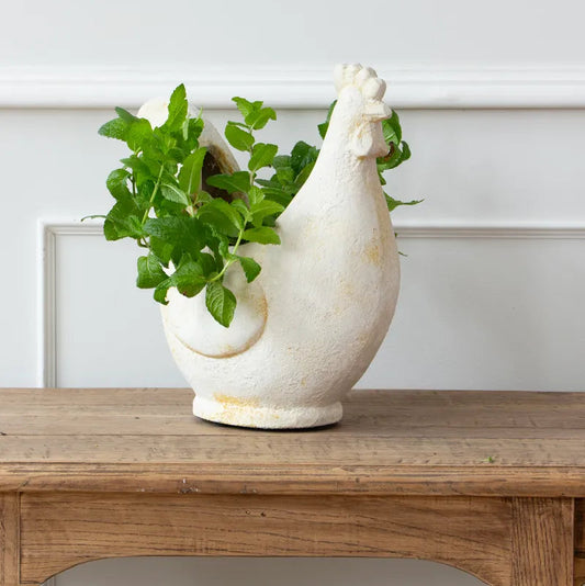 Pot - Chook Flower Pot