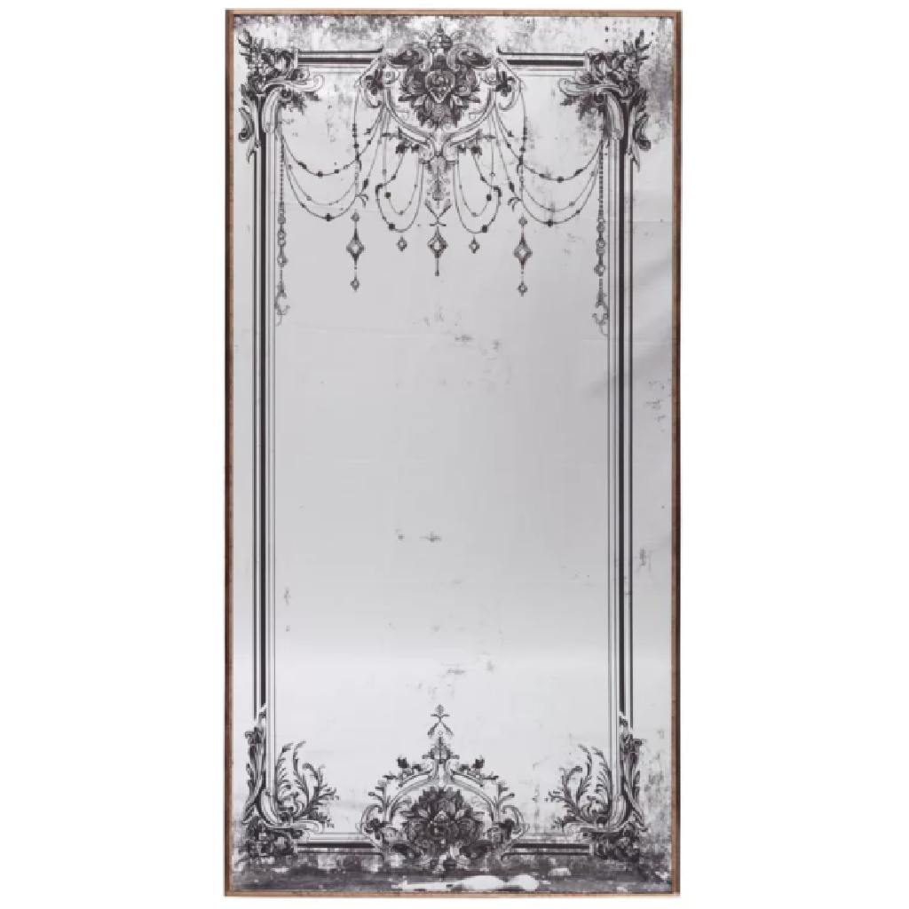 Mirror - Anastasia Antique Look Wall Mirror Art