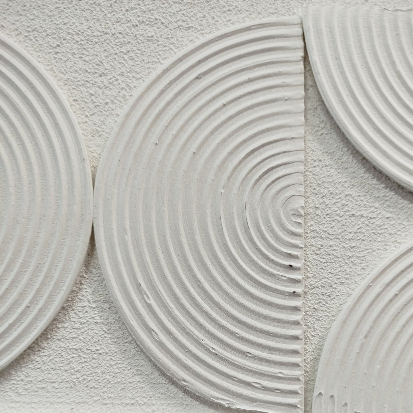 Framed Art - Multi Semi Swirls 90x90
