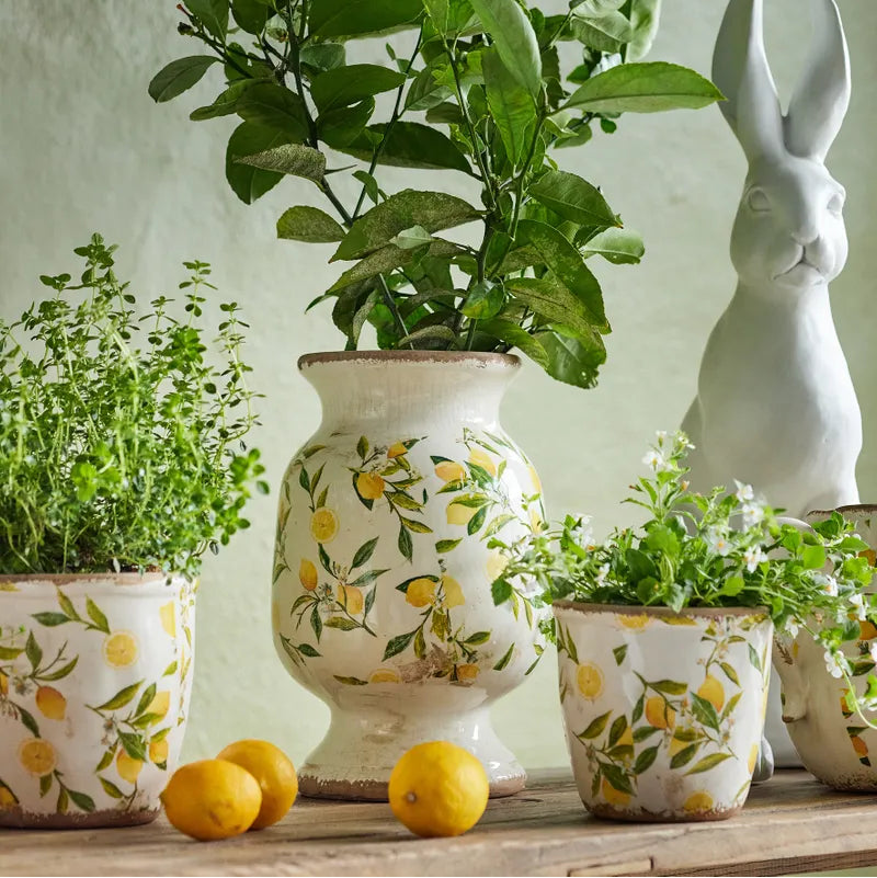 Urn - Botanical Lemon Urn