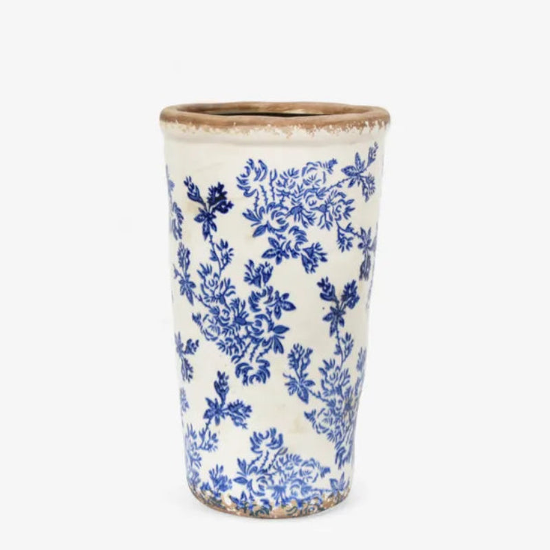 Vase - Blue Floral Vase