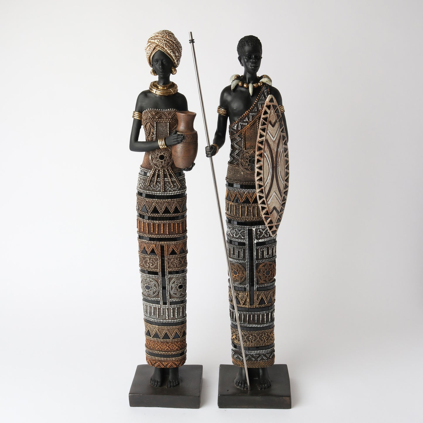 Figurine - African Tribal Male Figurine