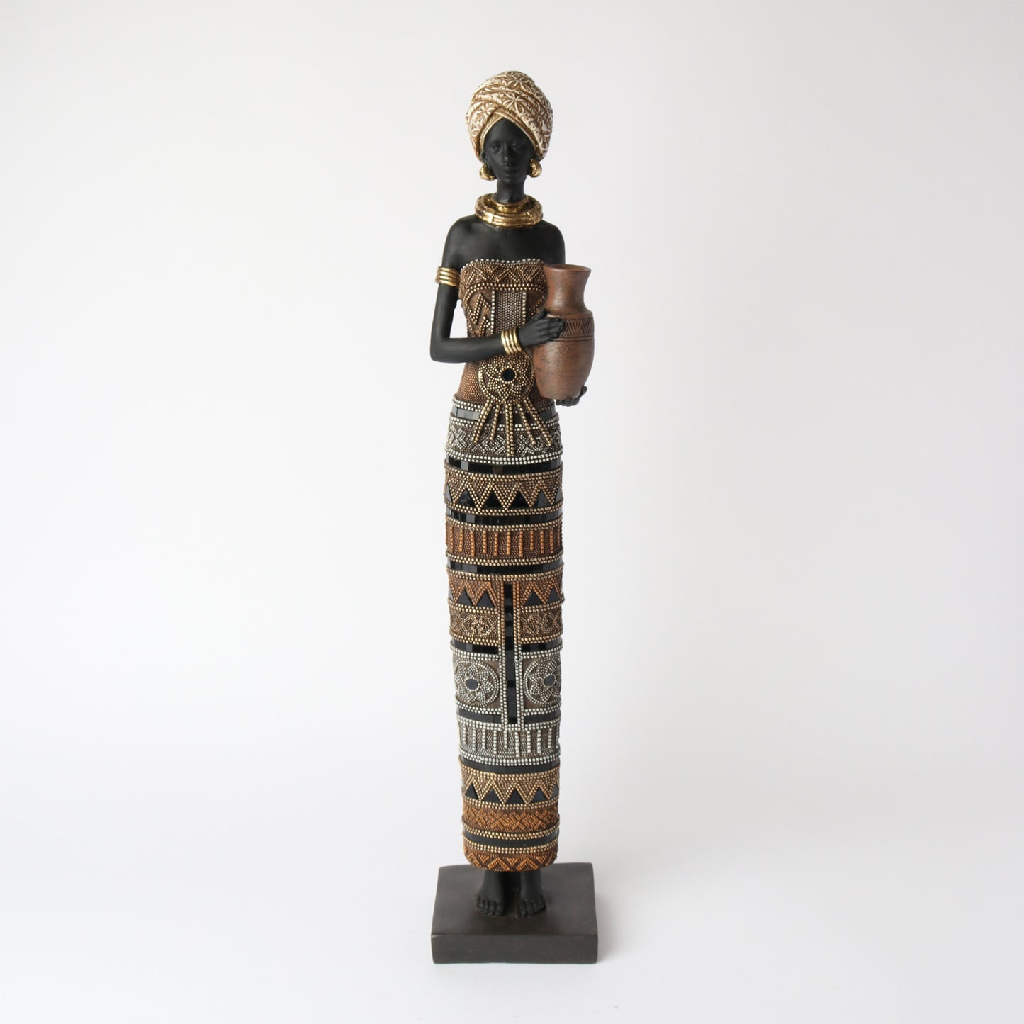 Figurine - African Tribal Female Figurine