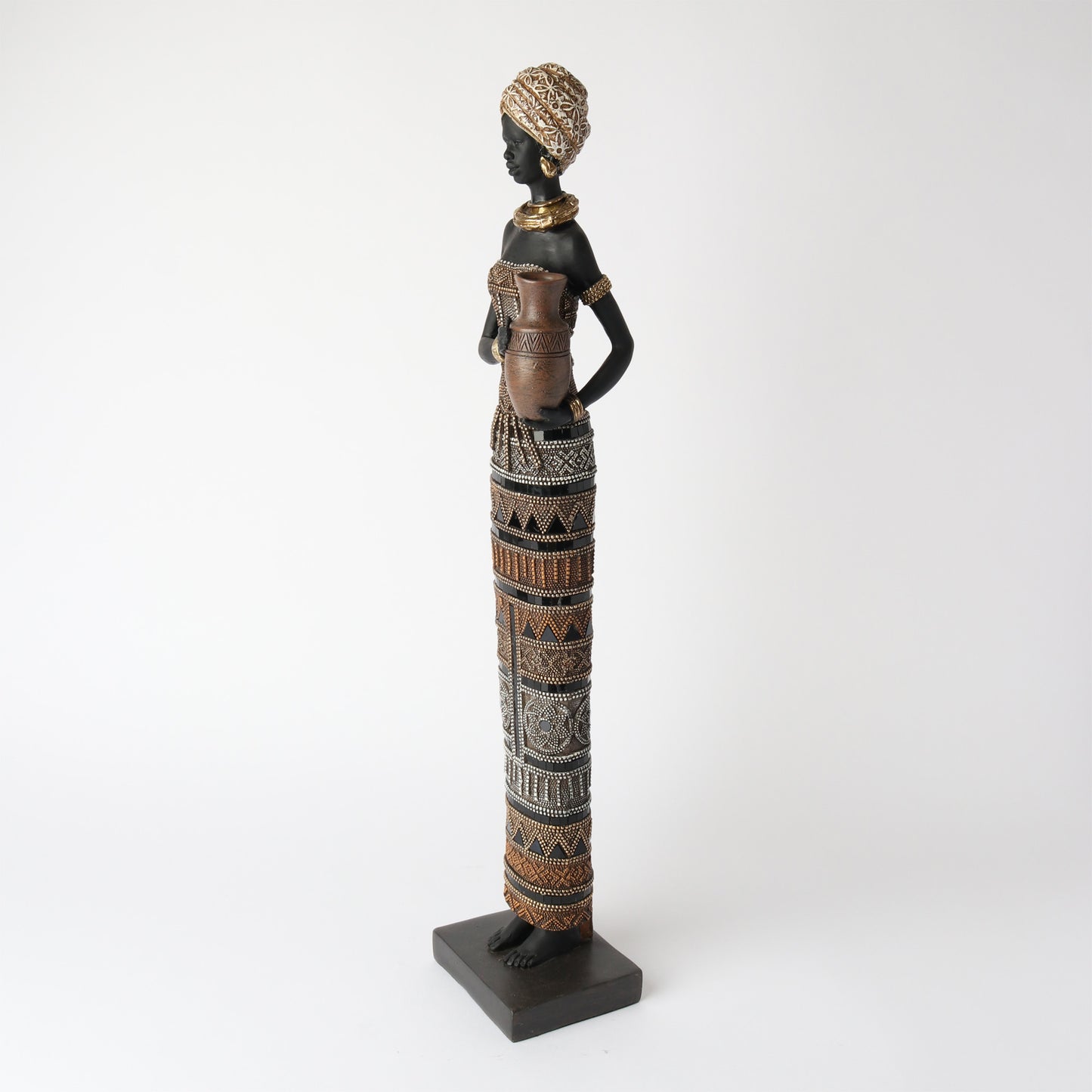 Figurine - African Tribal Female Figurine