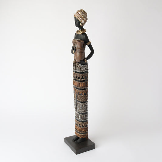 Figurine - African Tribal Female Figurine