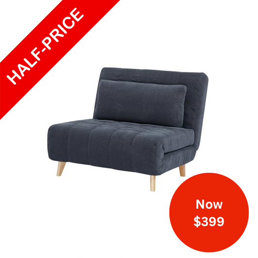 Emma Sofa Bed Dark Grey