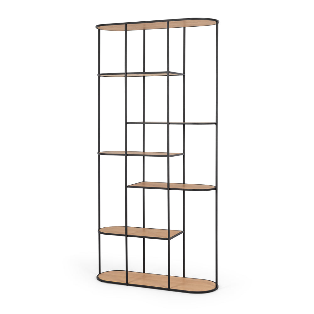 Deco Display/Bookcase Natural Oak