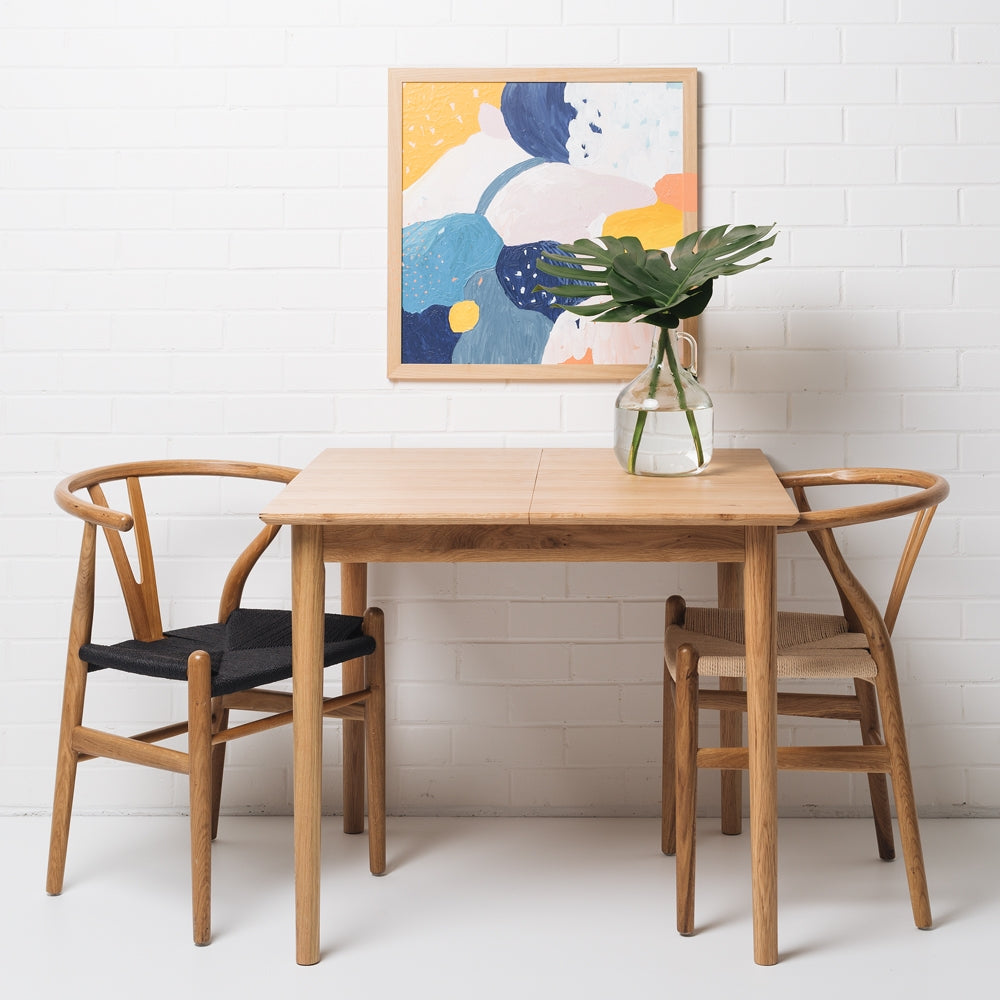Nordik Small Extension Dining Table 90 - 130cm