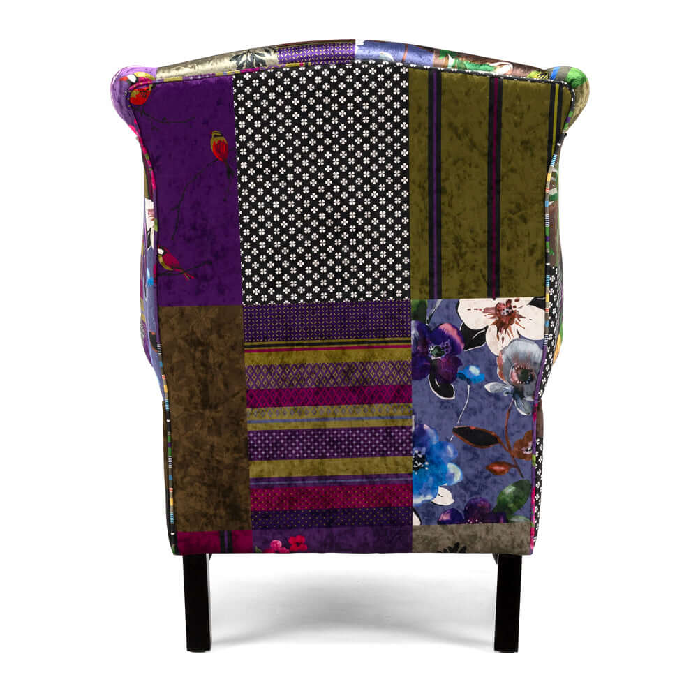 Armchair - Wingback Patchwork