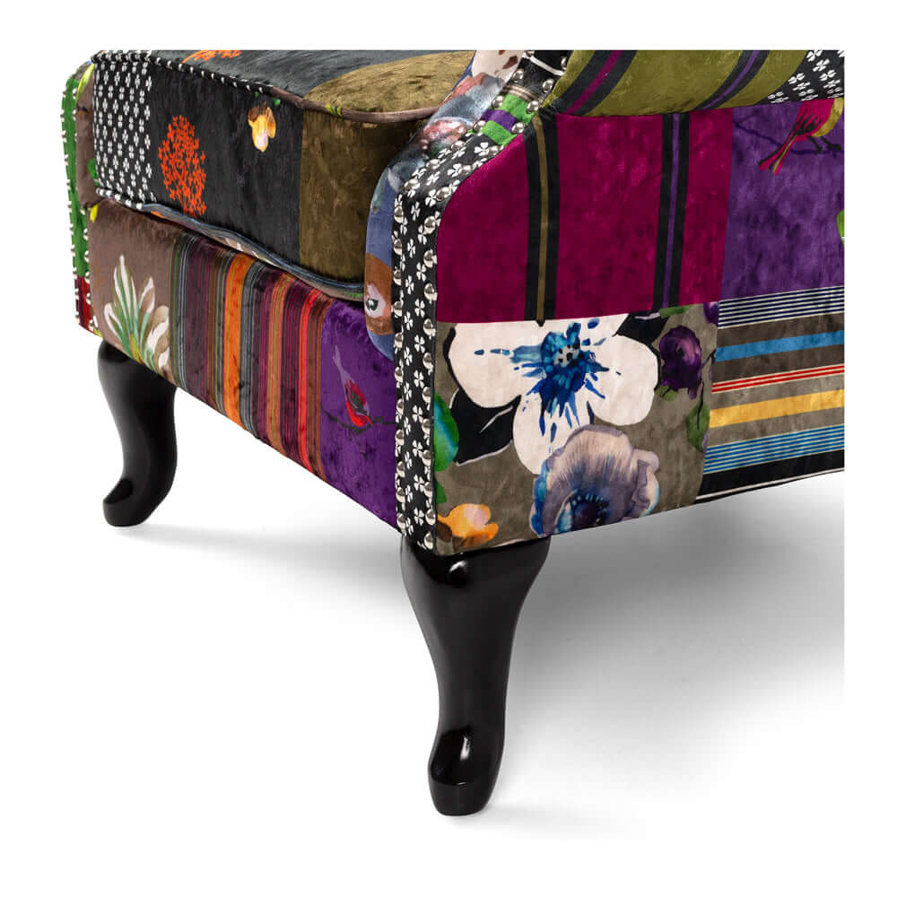Armchair - Wingback Patchwork