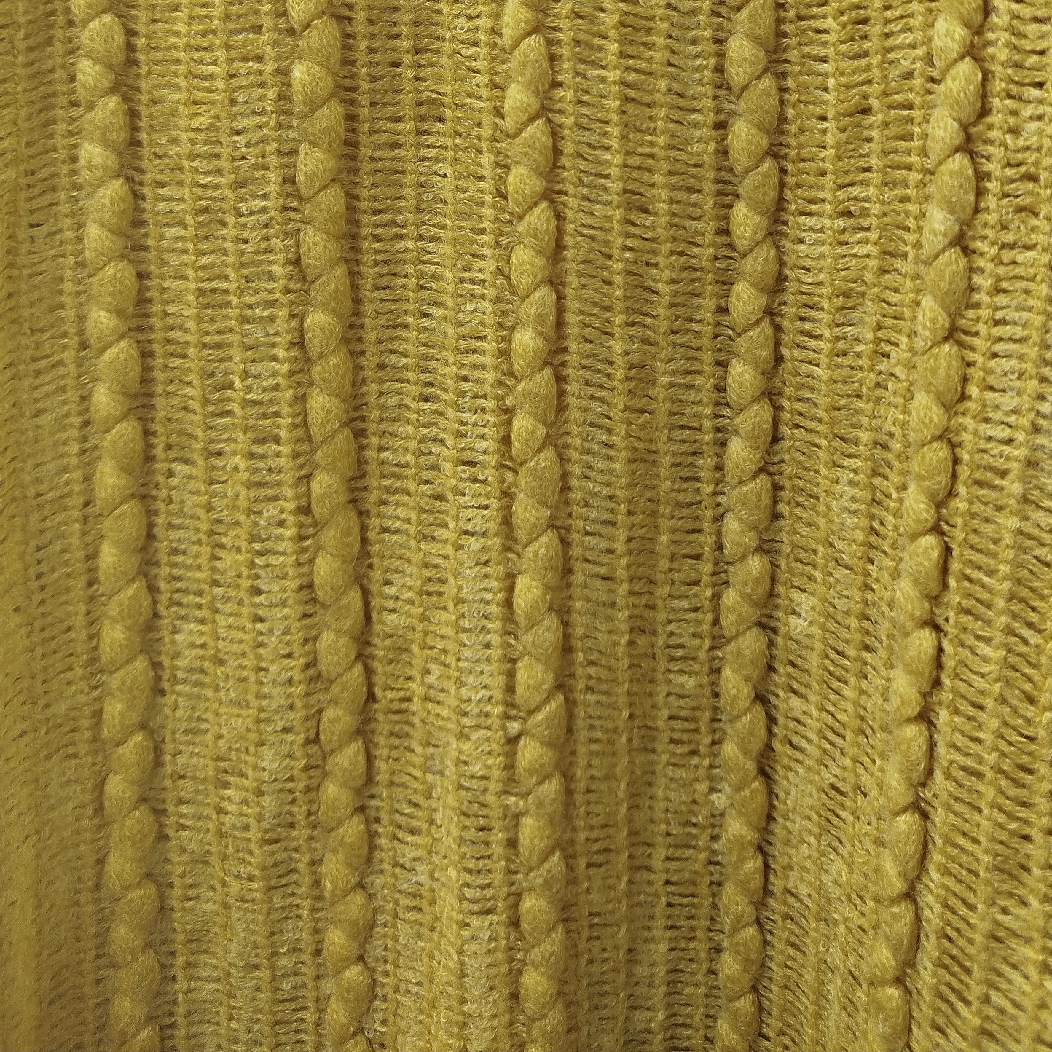 Rib Seam Throw - Yellow - 170 x 125 cm – Home Living Direct