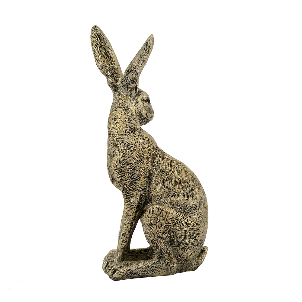 Gold Rabbit Statue – Sitting