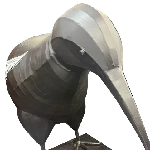 Outdoor Sculpture - Silver Fern Kiwi