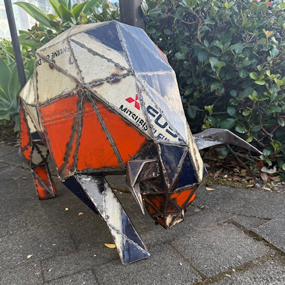 Outdoor Sculpture - Angry Bull - Small