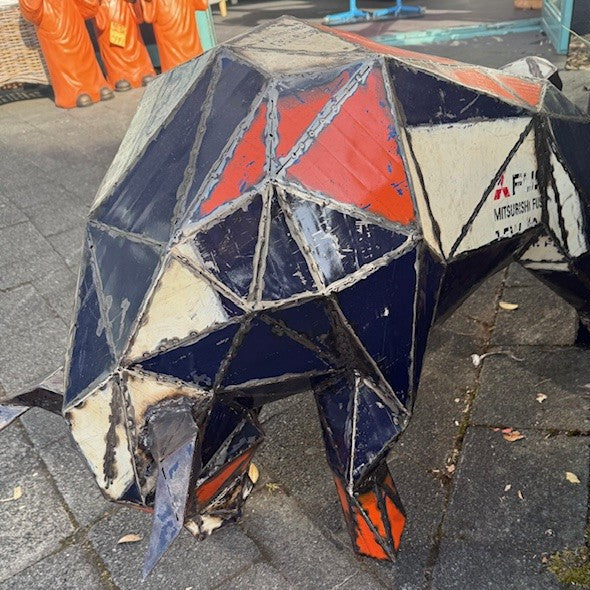 Outdoor Sculpture - Angry Bull - Small