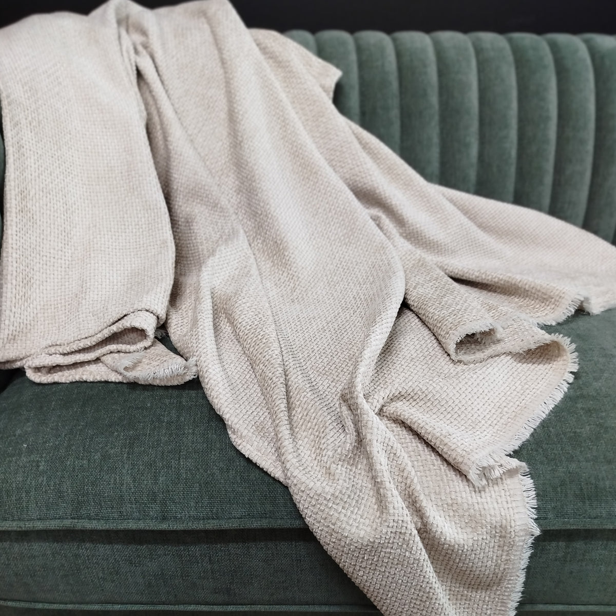 Soft Textured Throw - Available in 4 Colours