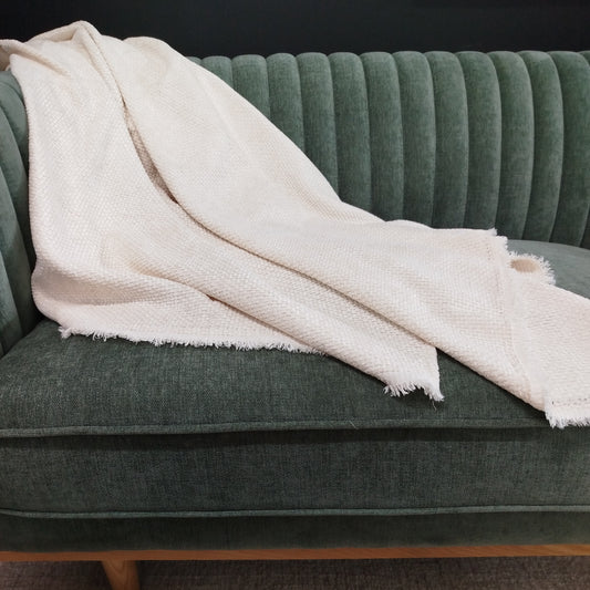 Soft Textured Throw - Available in 4 Colours