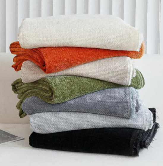 Soft Textured Throw Rugs 180cm by 130cm