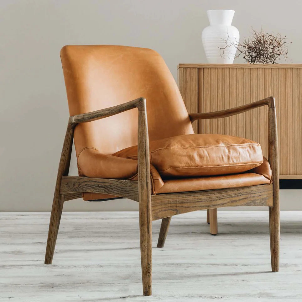 Armchair - Steiner leather armchair