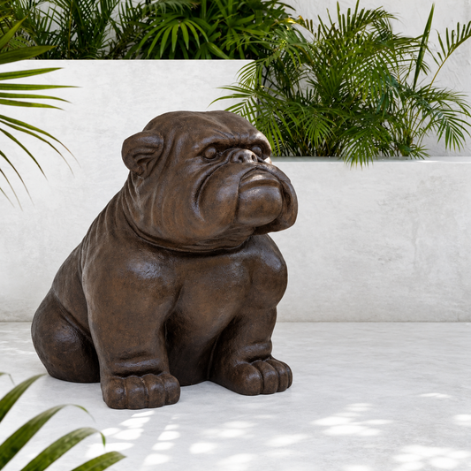 XL Bulldog Statue