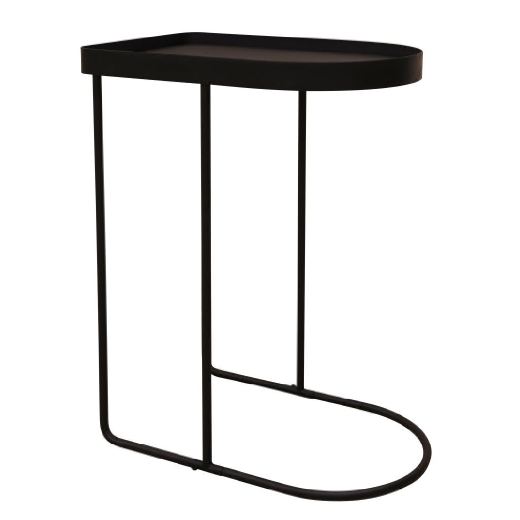 Studio Lana Sofa side table Black